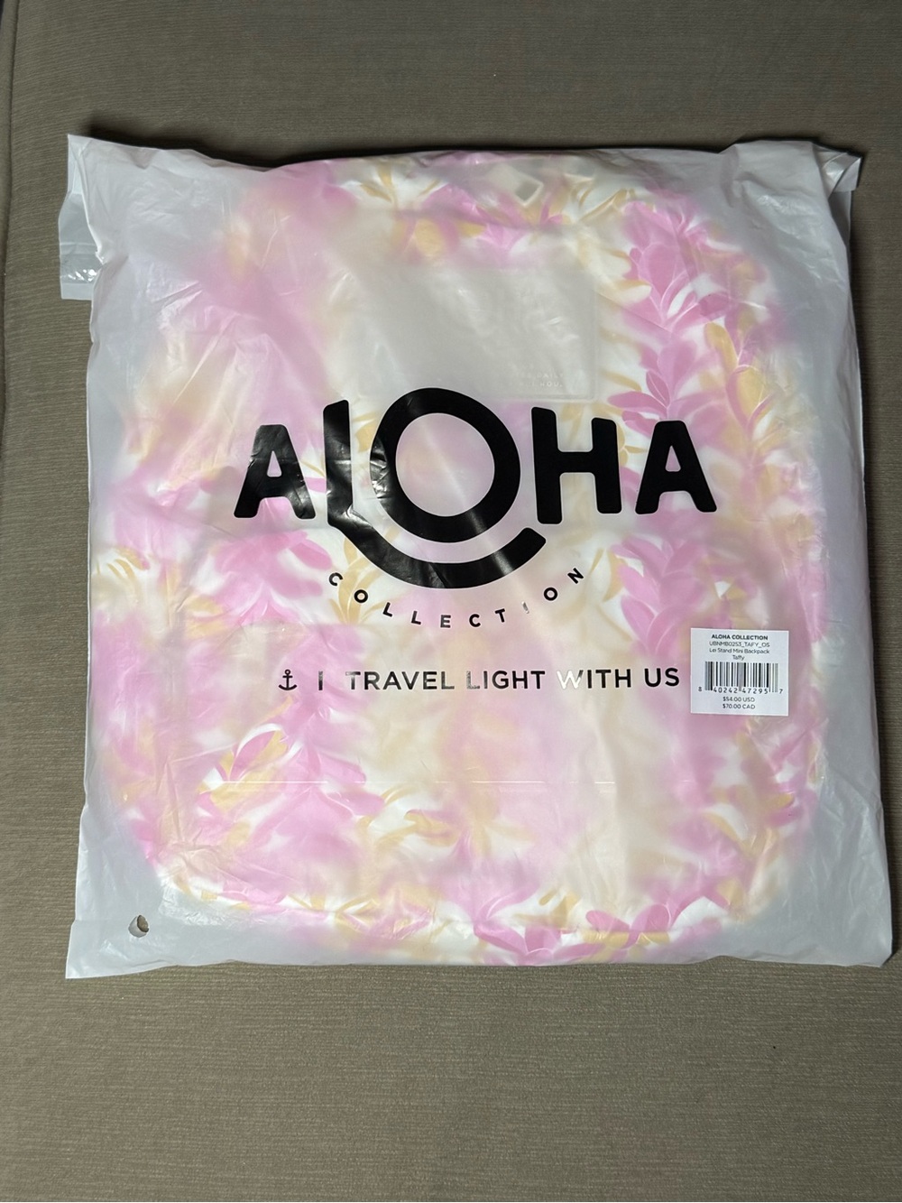 NWT RARE Aloha Collection SUPER SPECIAL LIMITED EDITION Mini Backpack Lei Stand - Picture 6 of 6